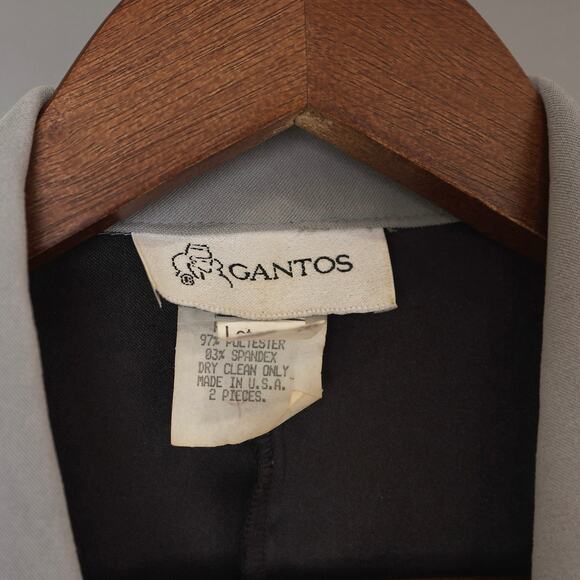 Vintage 90s Gantoss Front Button Coat/Jacket - Size 10 - Picture 3 of 9